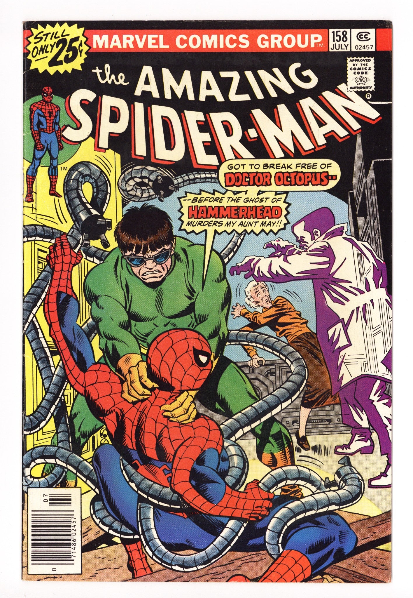 The Amazing Spider-Man Vol 1 158 FN (6.0) (1976) 