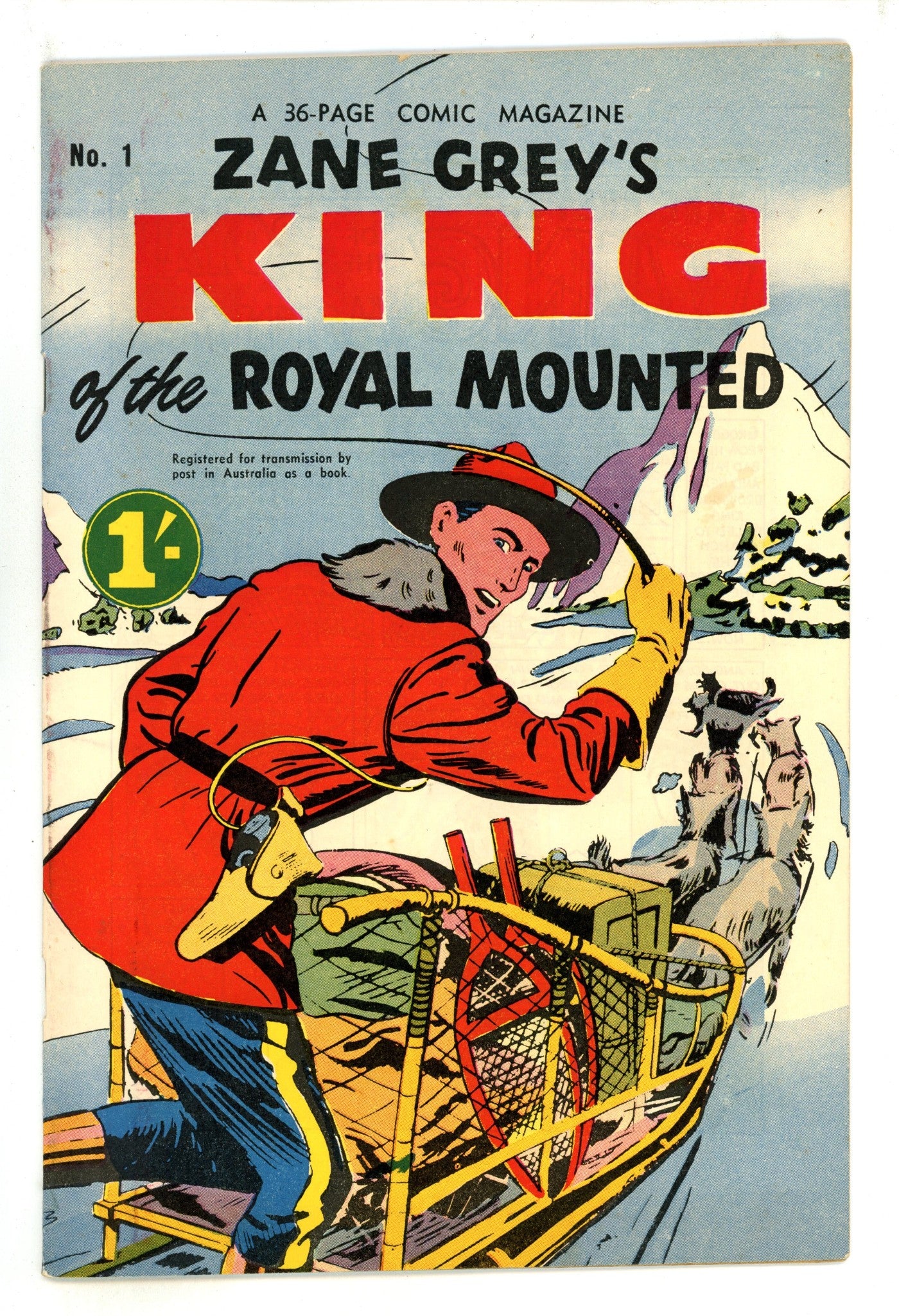 Zane Grey's King of the Royal Mounted 1 VG/FN (5.0) (1955) 