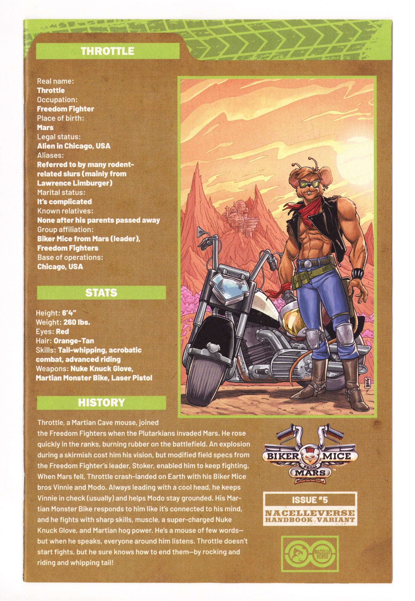 Biker Mice From Mars 5 Jothikumar Variant (2025)