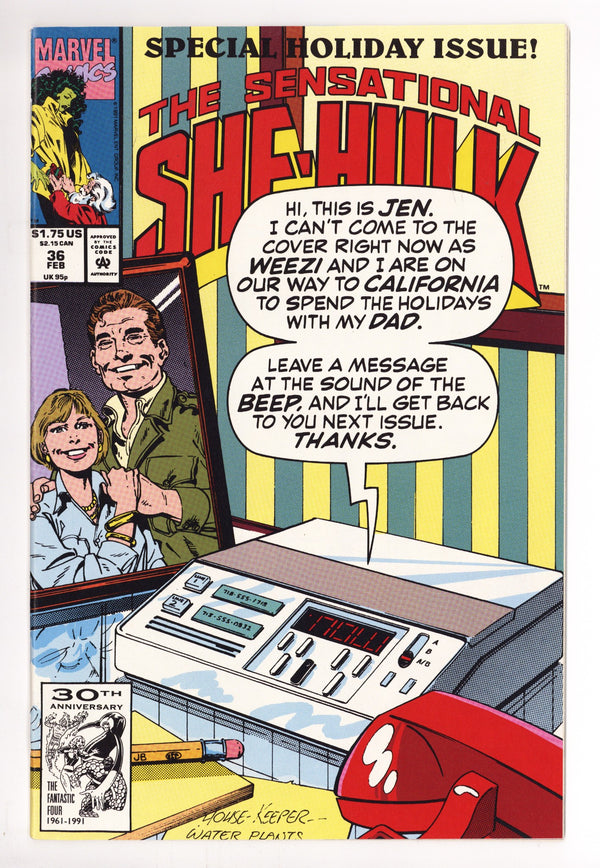 The Sensational She-Hulk 36 Mid Grade (1992)