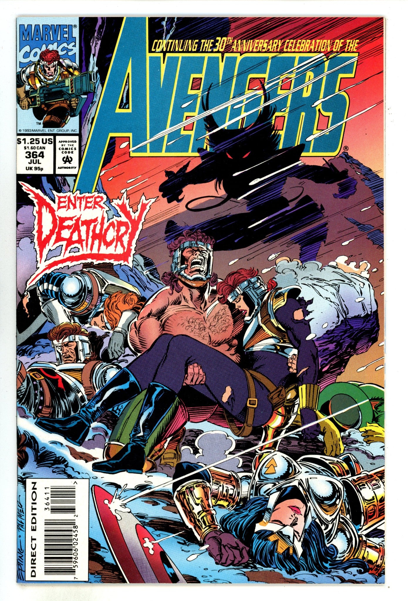 The Avengers Vol 1 364 High Grade (1993) 