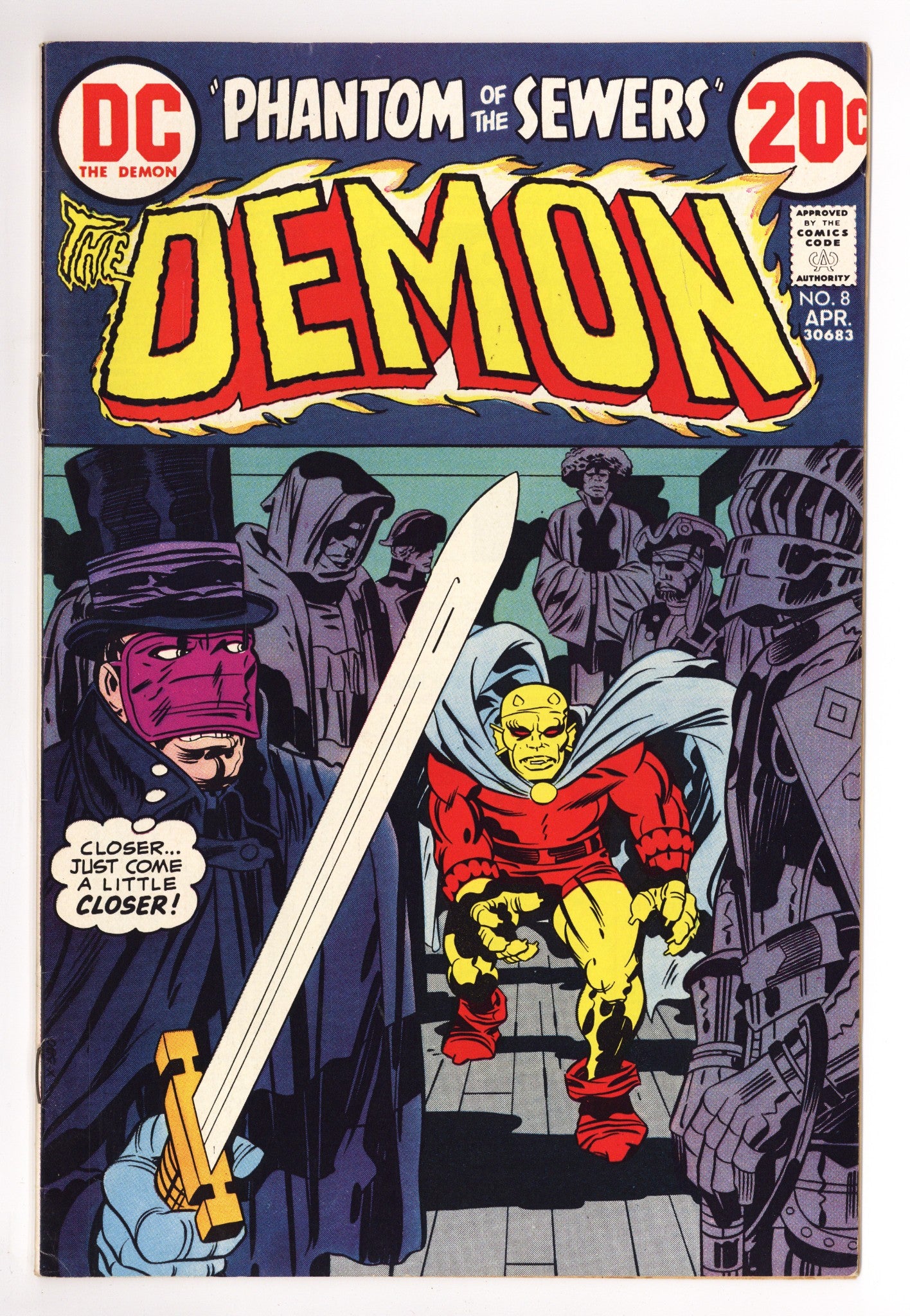 The Demon Vol 1 8 Low Grade (1973) 
