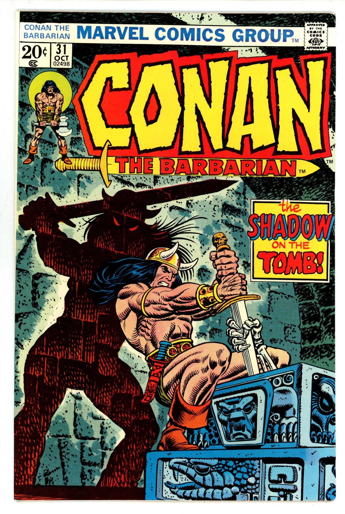 Conan the Barbarian Vol 1 31 VF (8.0) (1973) 