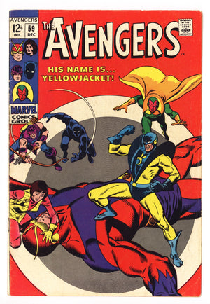 The Avengers Vol 1 59 FN- (5.5) (1968) 