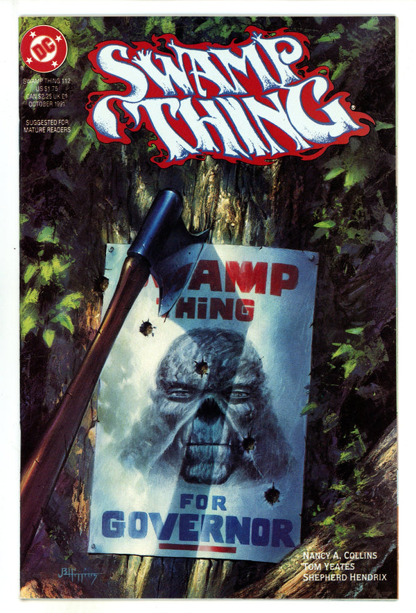 Swamp Thing Vol 1 112 High Grade (1991)