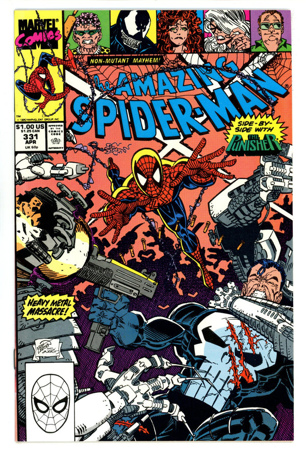 The Amazing Spider-Man Vol 1 331 VF+ (8.5) (1990)
