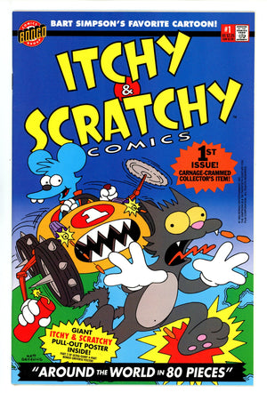 Itchy & Scratchy Comics 1 VF+ (8.5) (1993)
