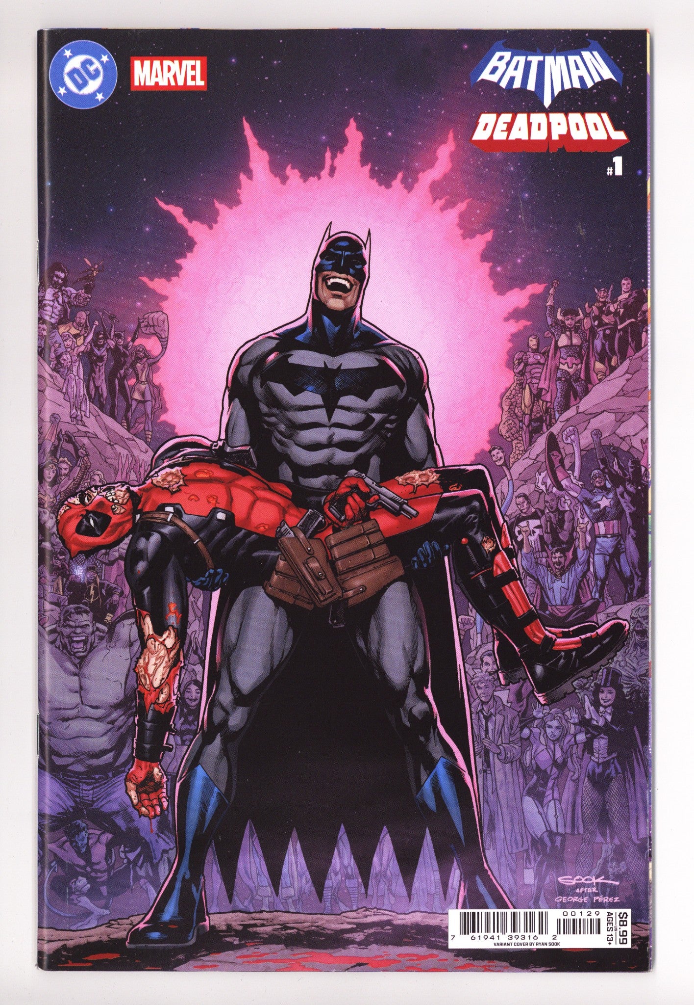 Batman Deadpool 1 Sook Homage Variant (2025)
