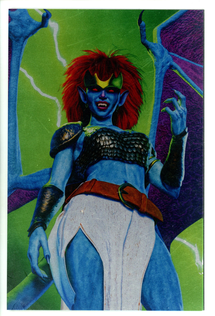 Gargoyles Demona 1 Spears Virgin Metal Variant NM (2025)