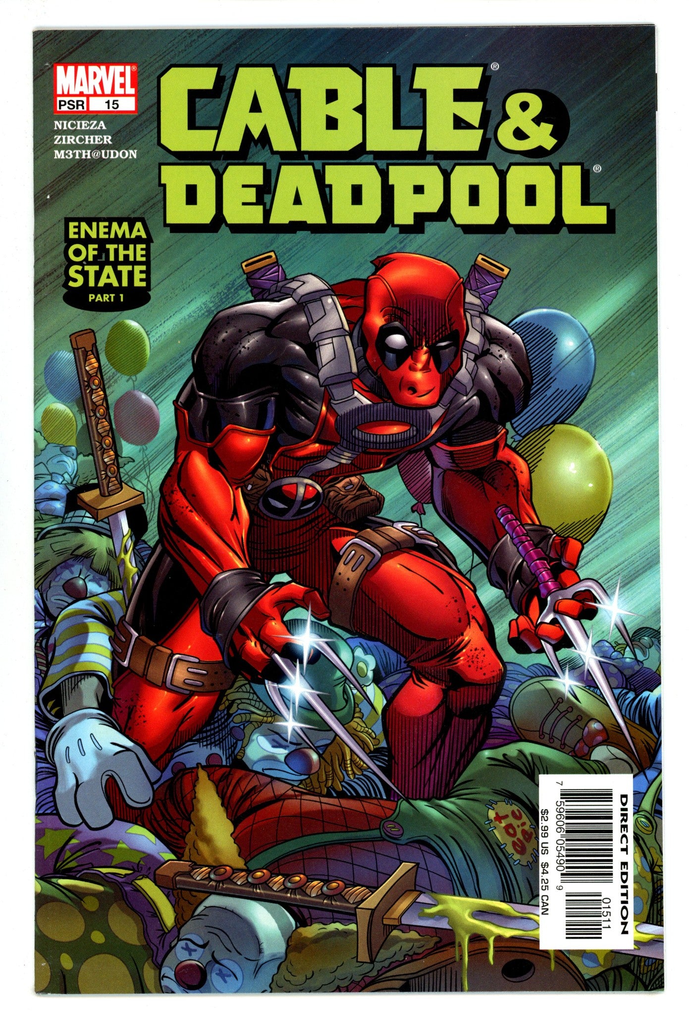 Cable / Deadpool 15 High Grade (2005) 
