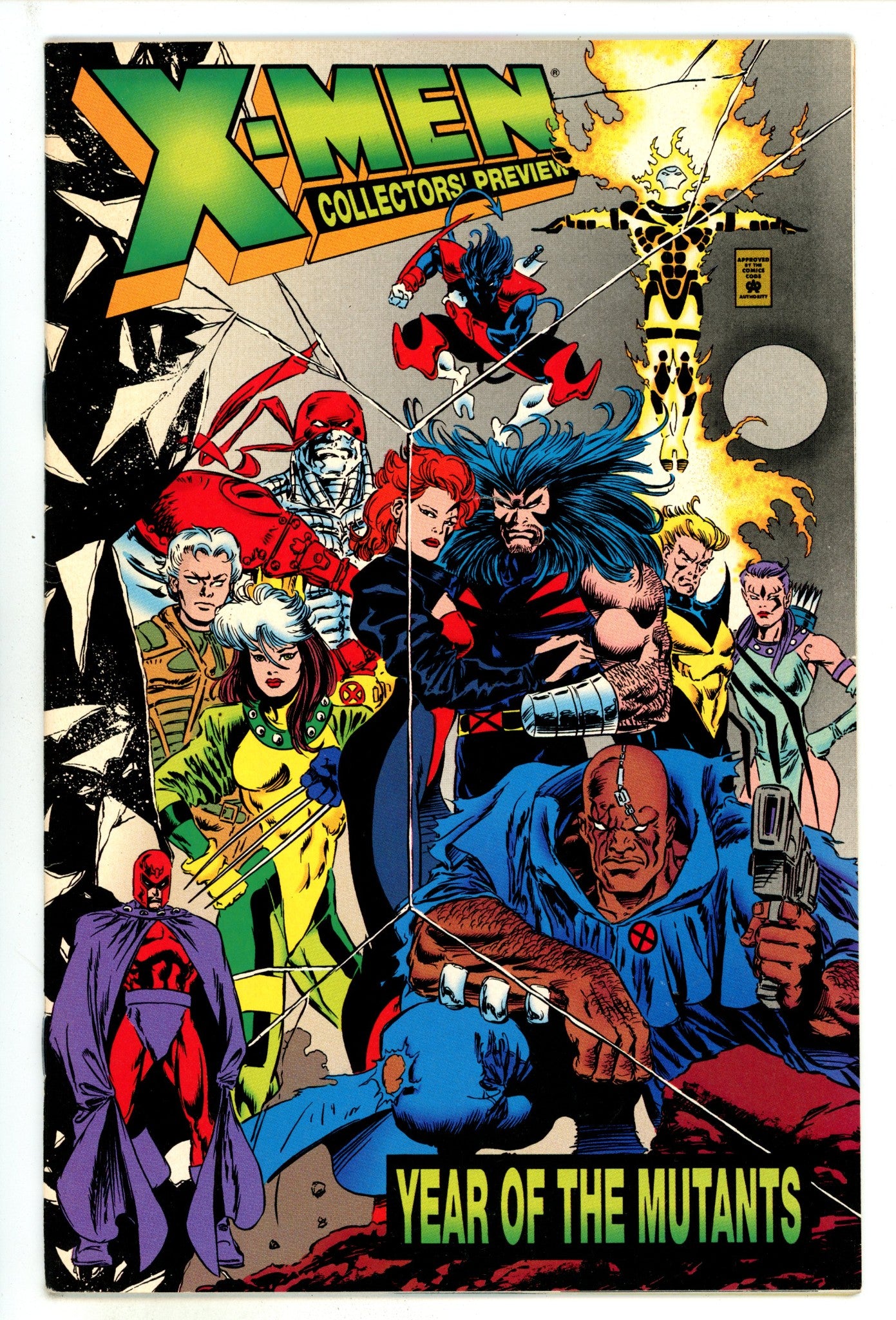 X-Men: Year of the Mutants Collector's Preview 1 Mid Grade (1995) Newsstand 