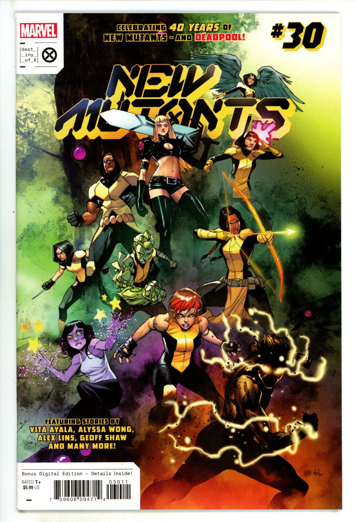New Mutants Vol 4 30 High Grade (2022) 