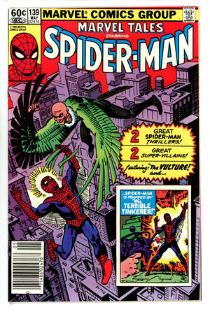 Marvel Tales Vol 2 139 Newsstand VF- (1982)