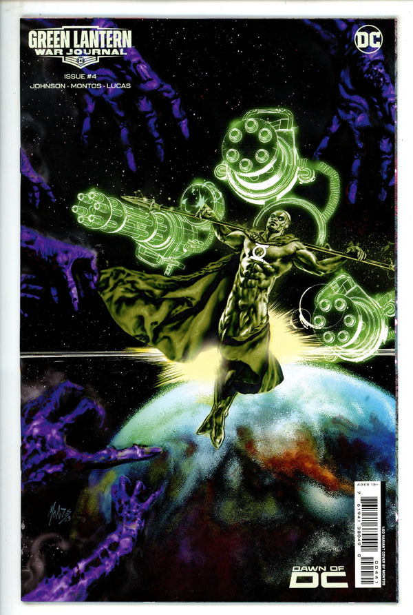 Green Lantern: War Journal 4 NM (9.4) (2023) Montos Incentive Variant