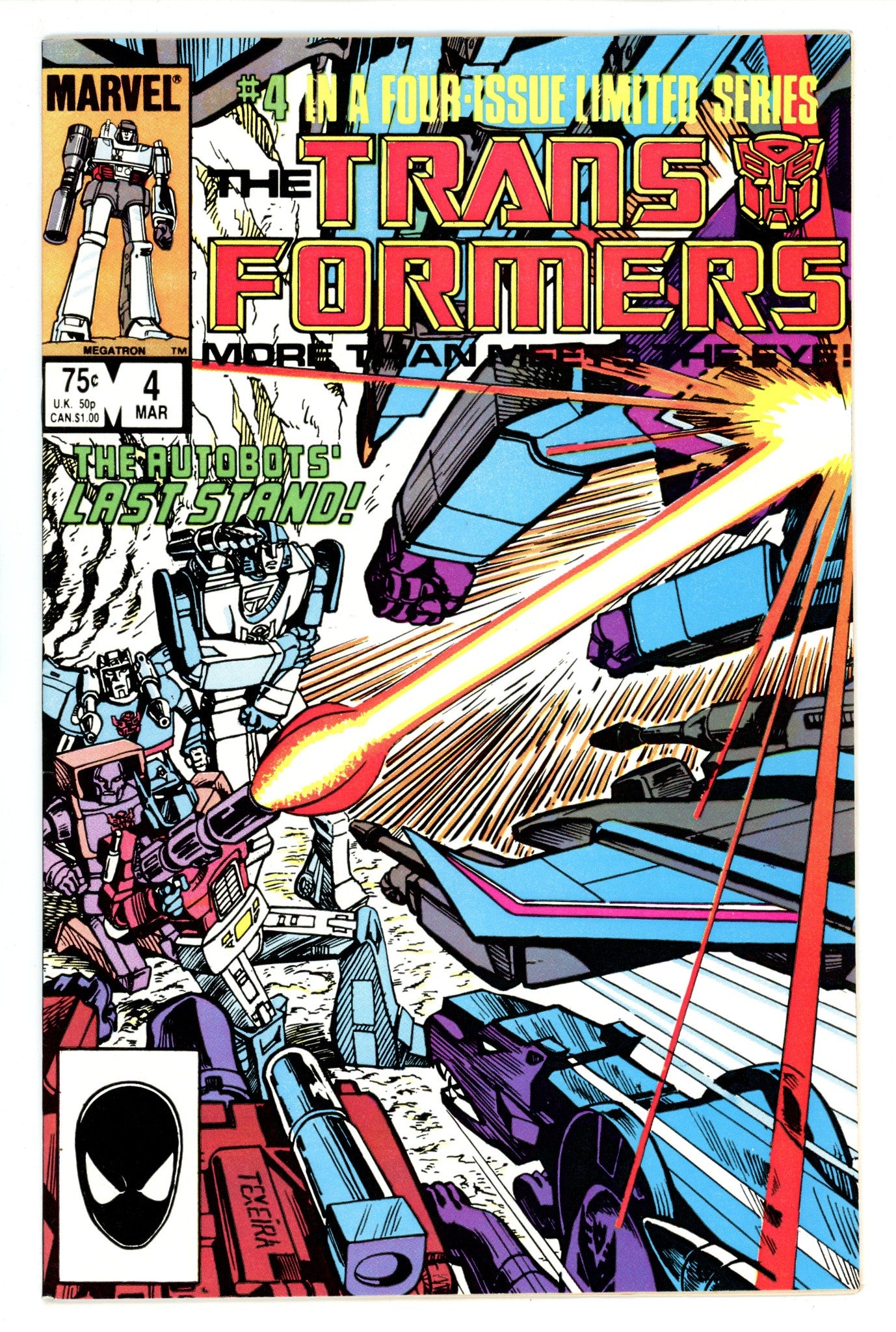 The Transformers 4 VF- (7.5) (1985) 