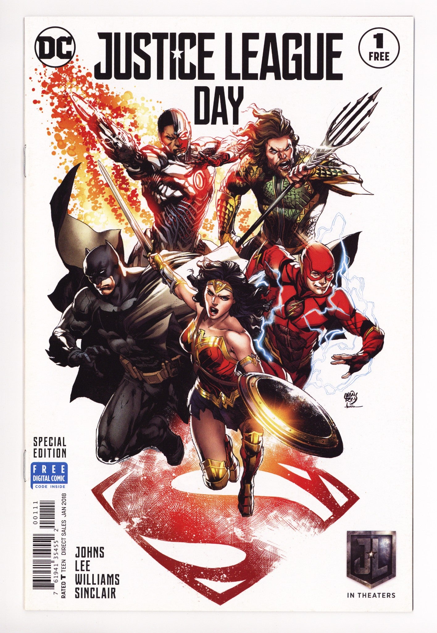 Justice League #1 Justice League Day 2017 Special Edition 1 High Grade (2018) 