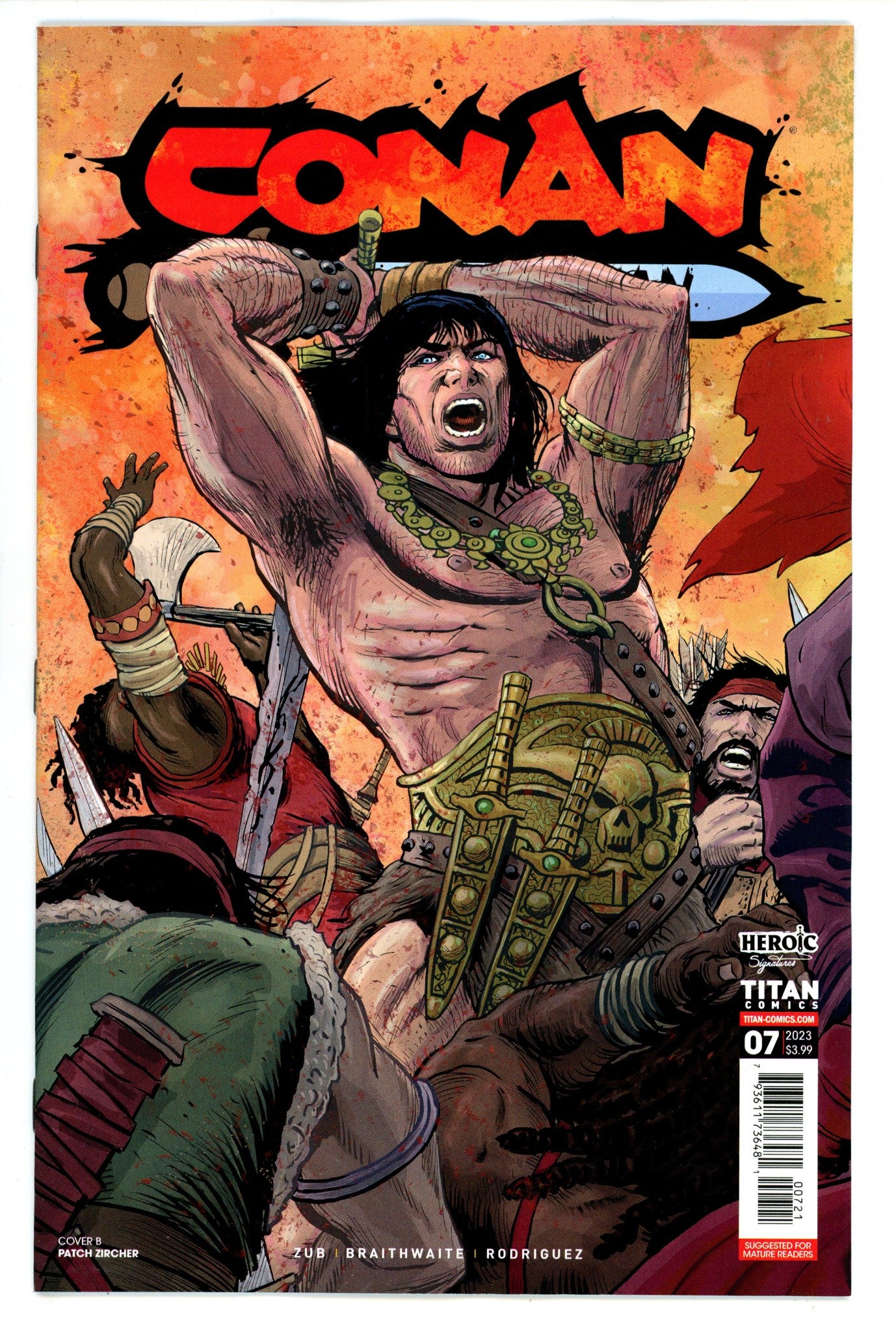 Conan Barbarian 7 Zircher Variant (2024)