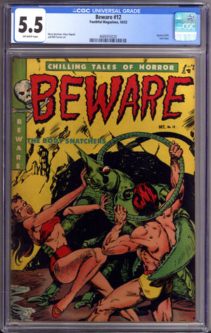 Beware 12 CGC 5.5 (FN-) (1952)