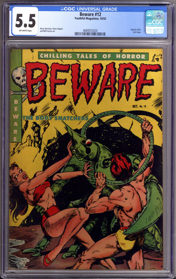 Beware 12 CGC 5.5 (FN-) (1952)