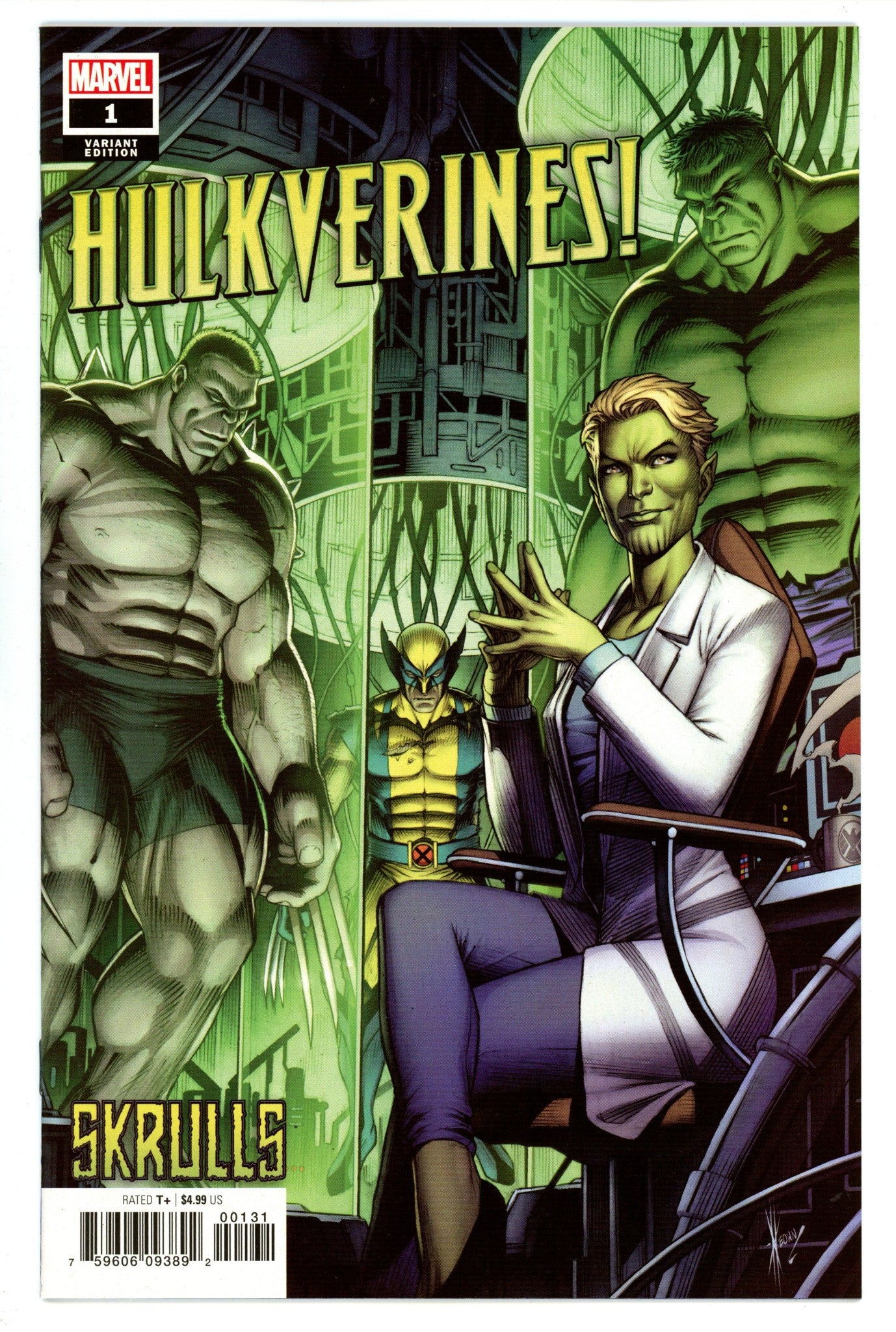 Hulkverines 1 High Grade (2019) Keown Variant 