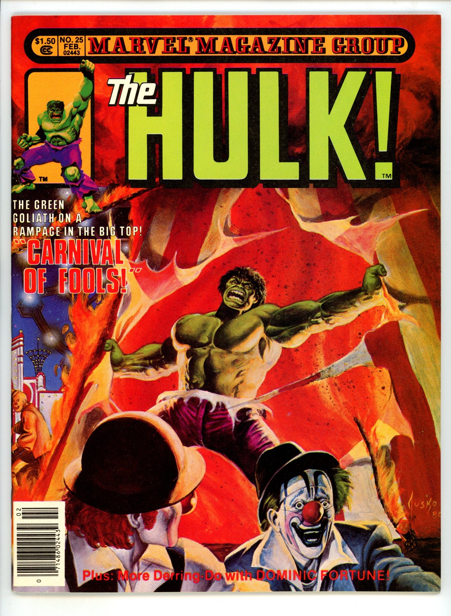 Hulk 25 VF/NM (9.0) (1981) 