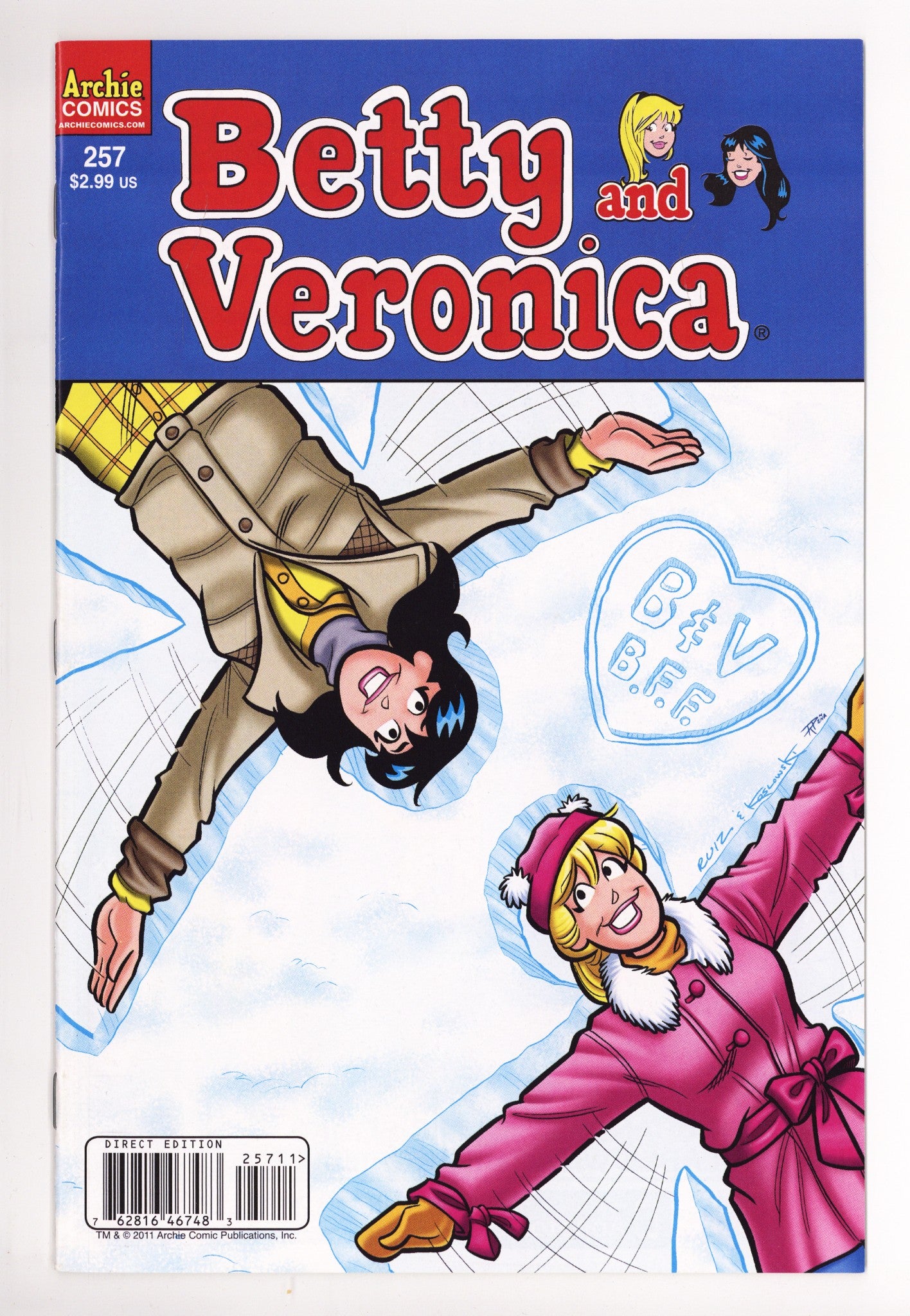 Betty and Veronica Vol 1 257 High Grade (2012) 