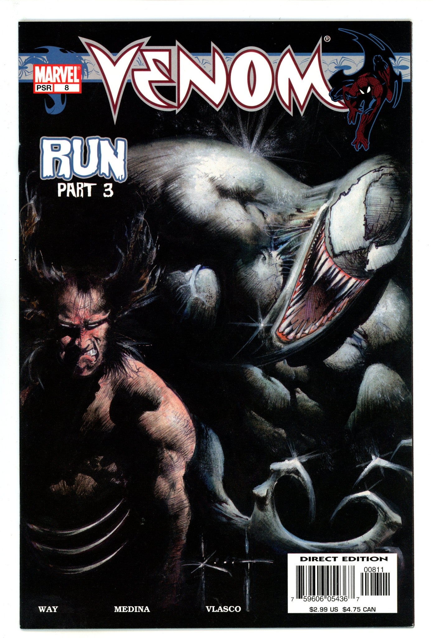 Venom Vol 1 8 NM- (9.2) (2004) 