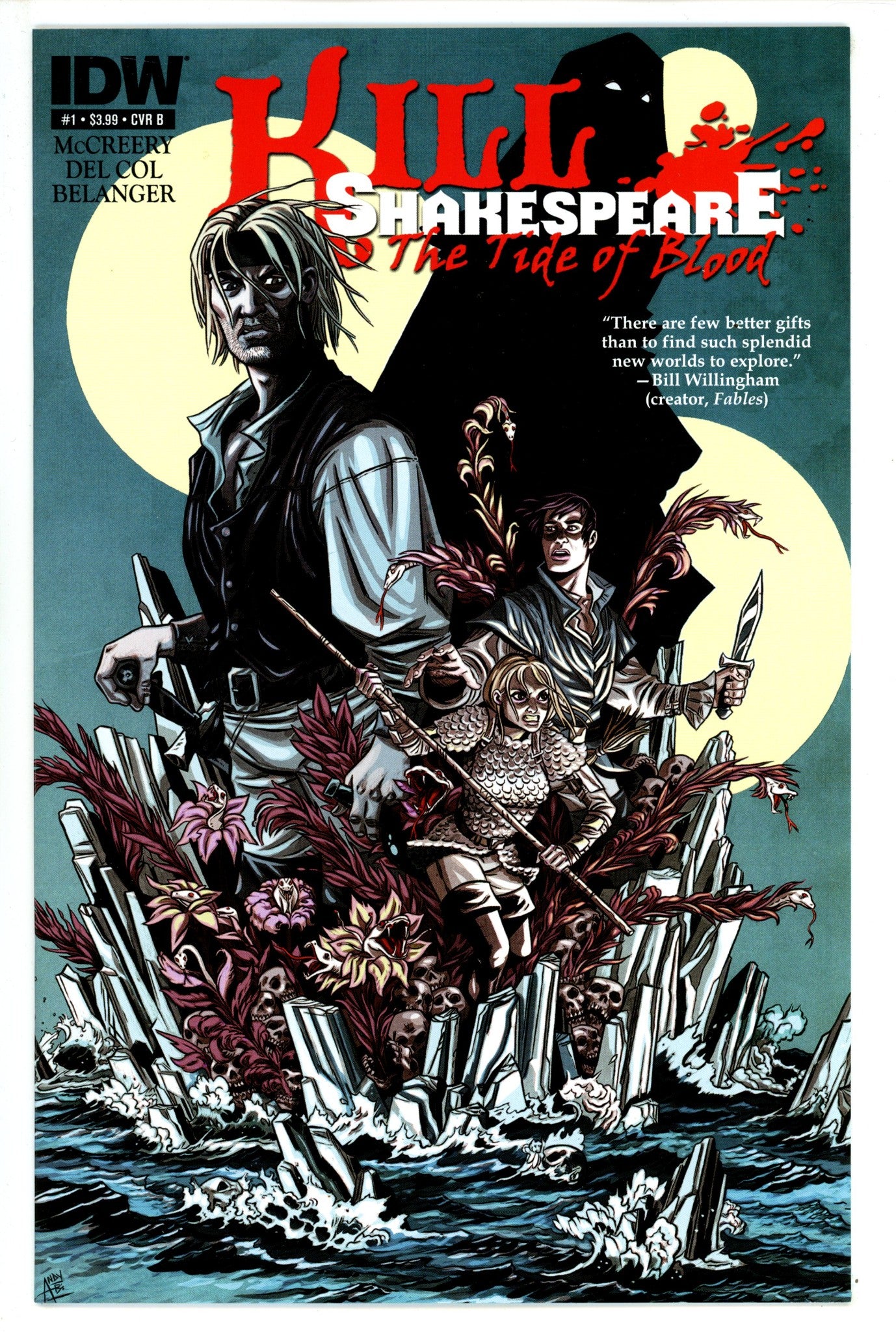 Kill Shakespeare: The Tide of Blood 1 High Grade (2013) Belanger Variant 
