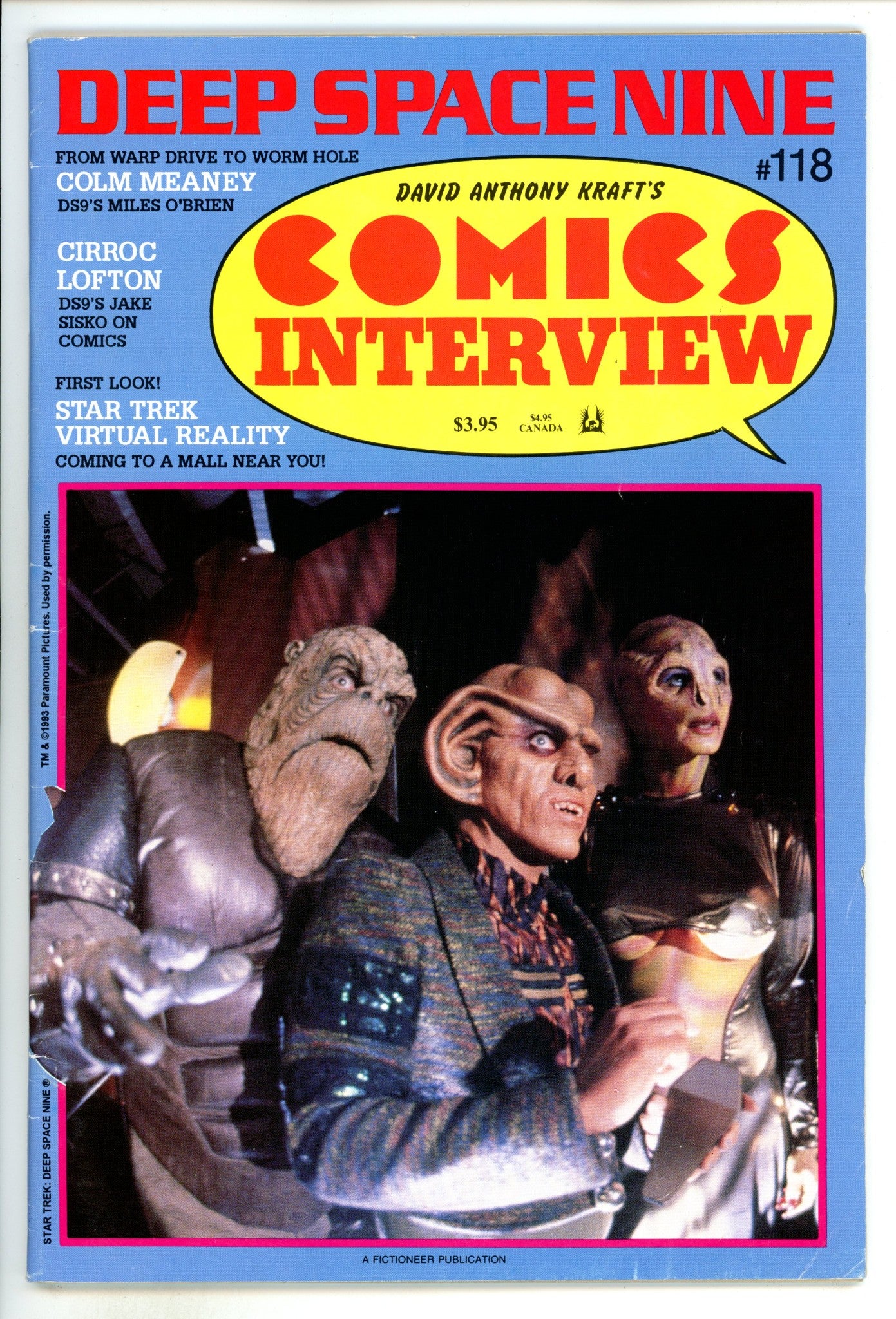 David Anthony Kraft's Comics Interview 118 Low Grade (1993) 
