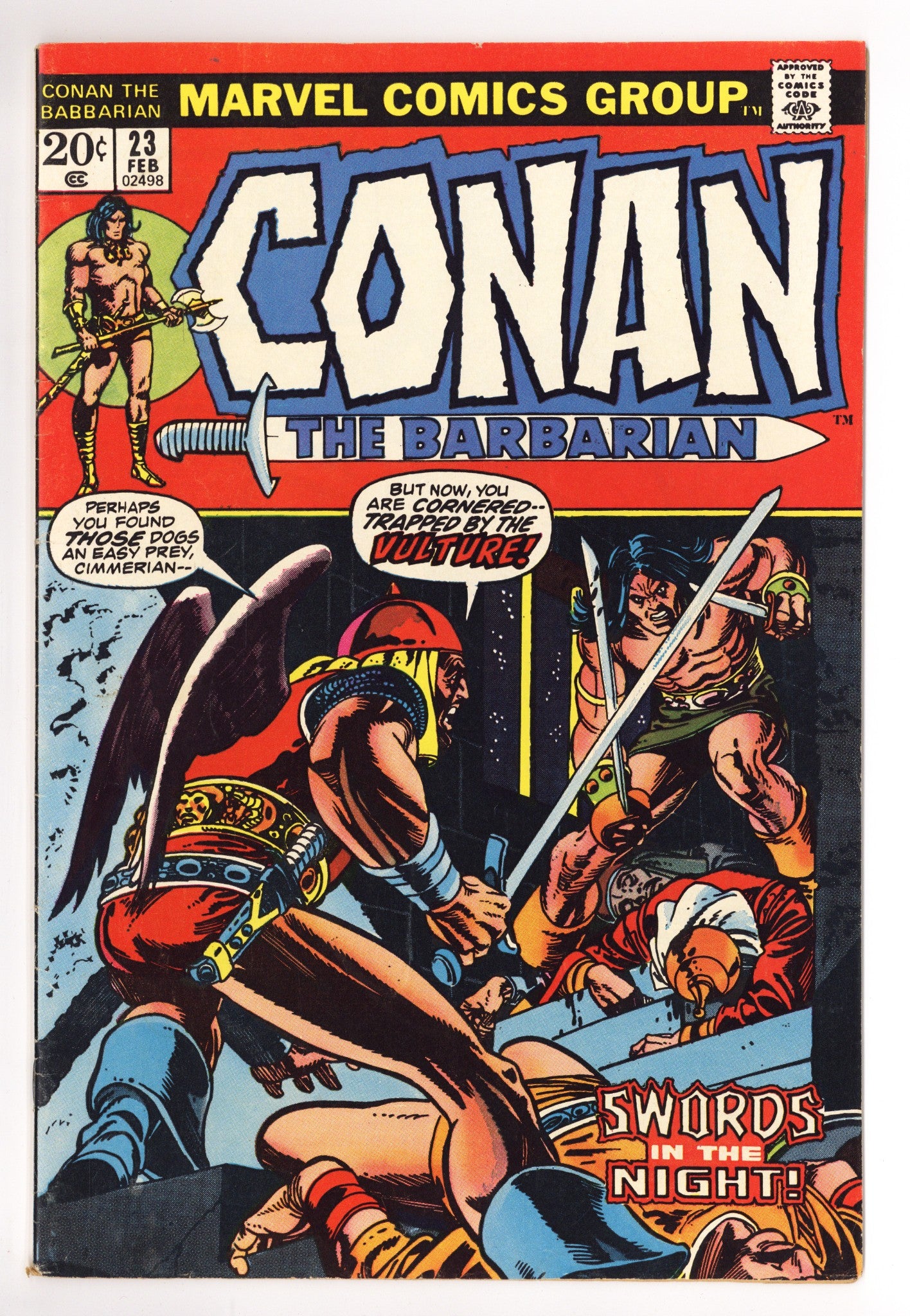 Conan the Barbarian Vol 1 23 FN- (5.5) (1973) 