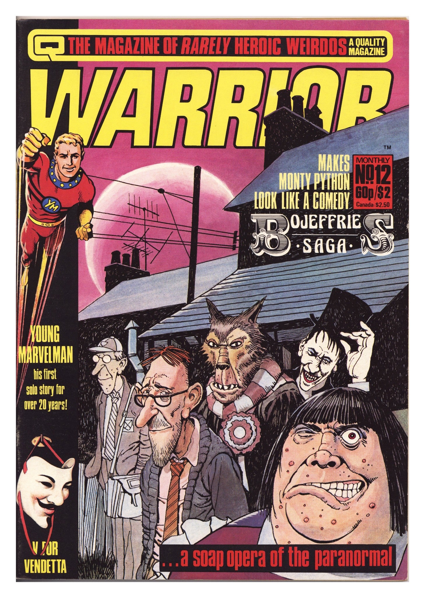 Warrior 12 VF (8.0) (1983) 