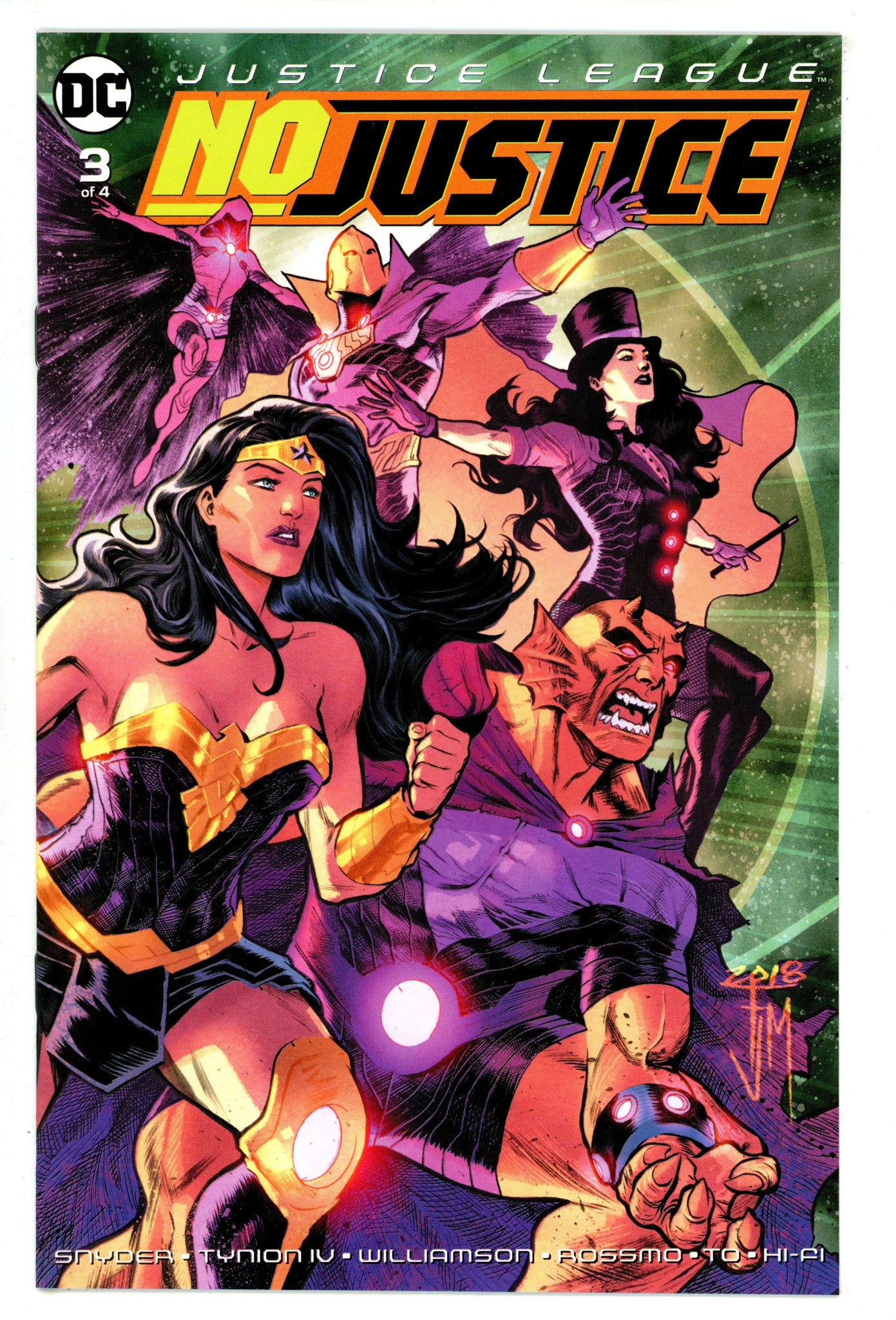 Justice League: No Justice 3 High Grade (2018) 