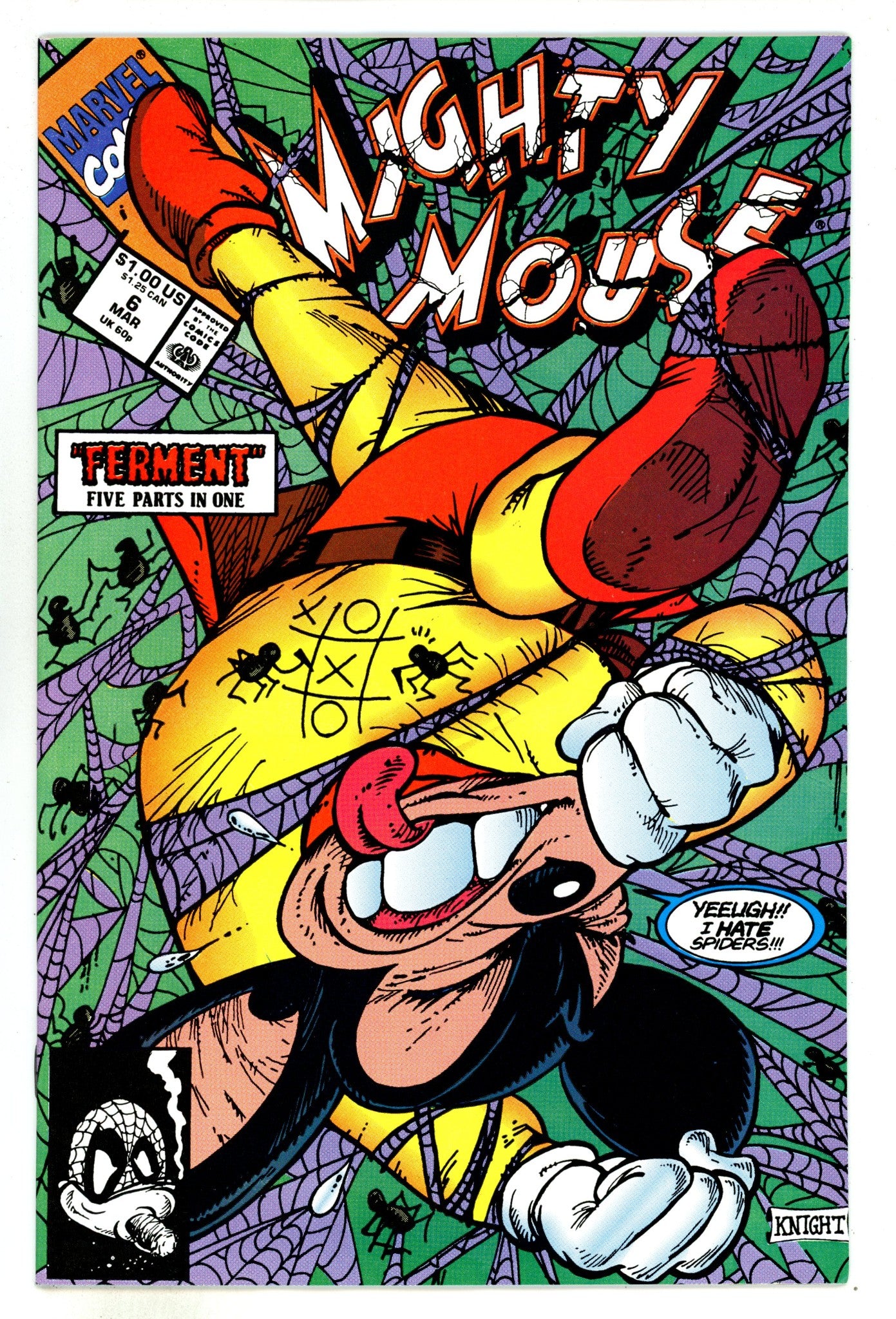 Mighty Mouse 6 VF/NM (9.0) (1991) 