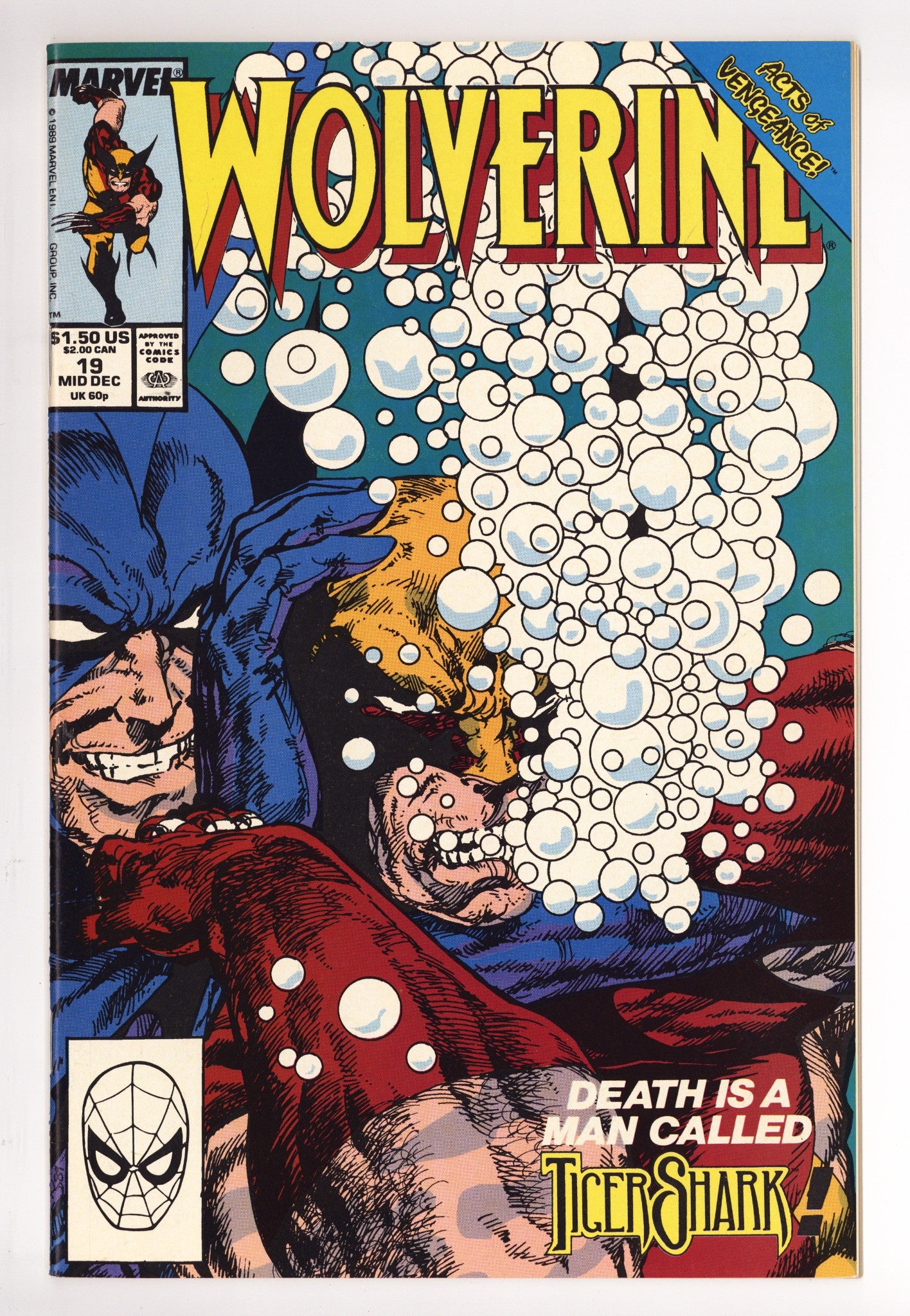 Wolverine Vol 2 19 High Grade (1989) 