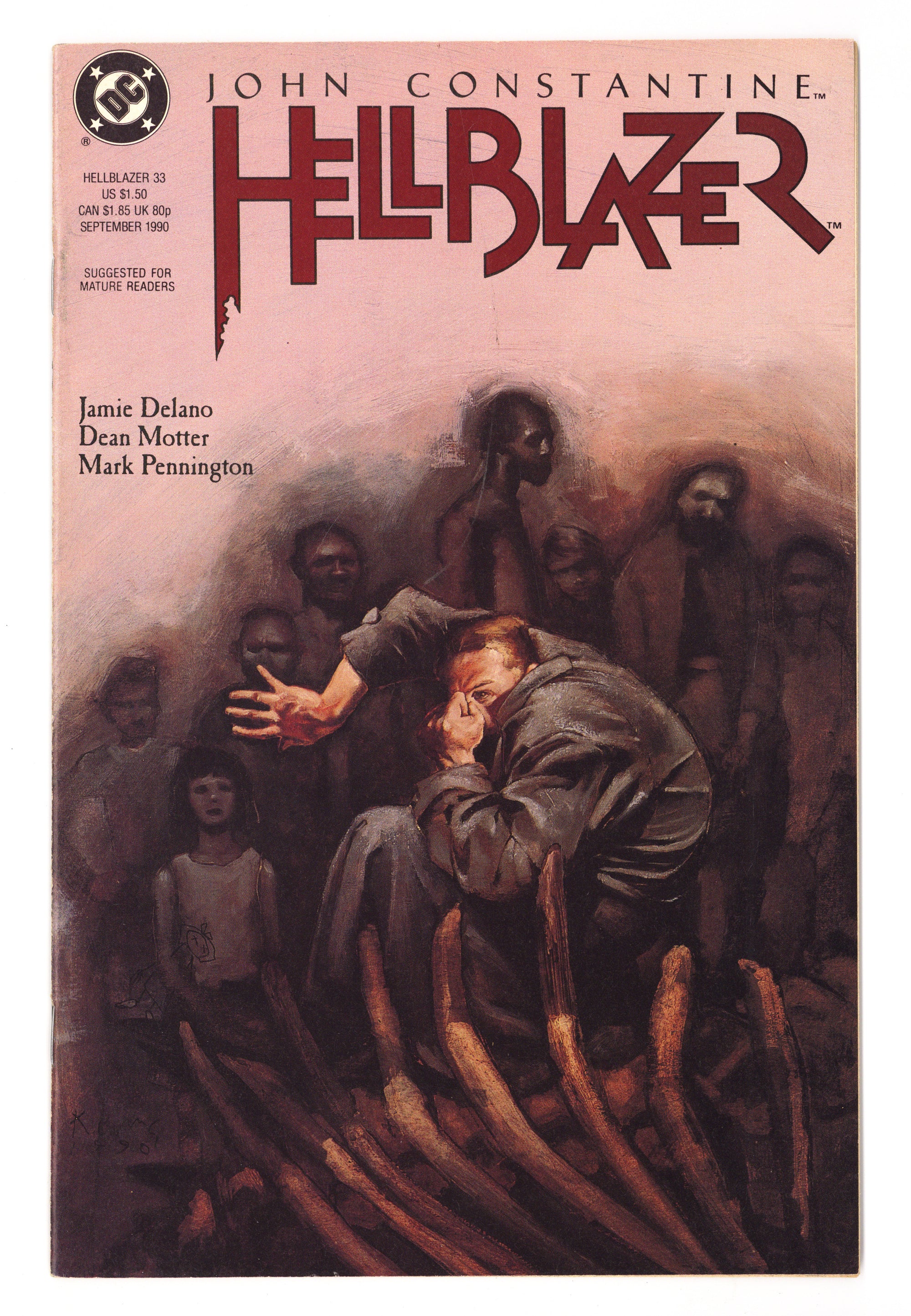 Hellblazer Vol 1 33 High Grade (1990) 