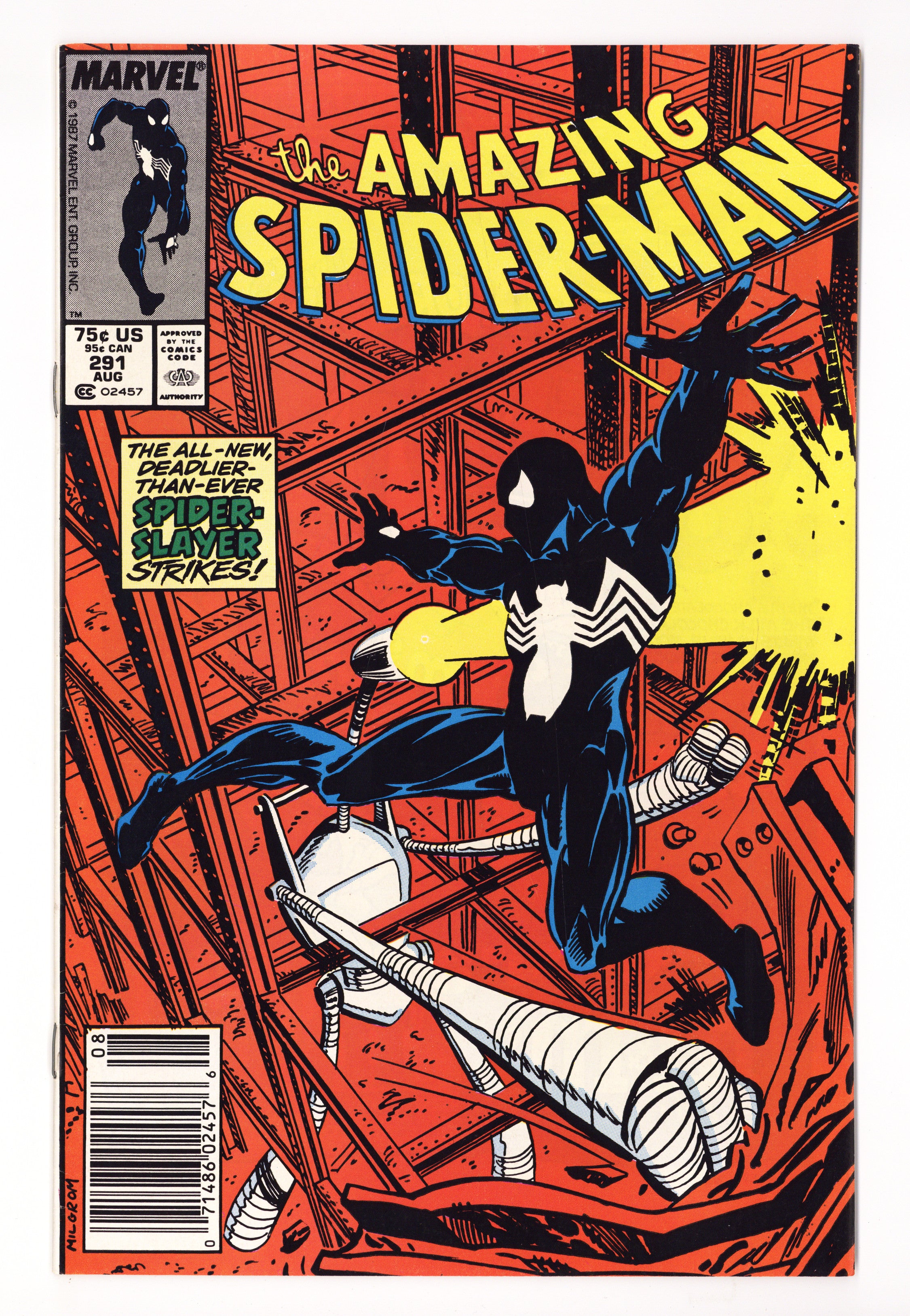 The Amazing Spider-Man Vol 1 291 Mid Grade (1987) Newsstand 