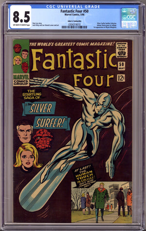 Fantastic Four Vol 1 50 CGC 8.5 (VF+) John G. Fantucchio (1966)