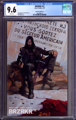 Brzrkr 12 CGC 9.6 (NM+) (2023) Maleev Incentive Variant