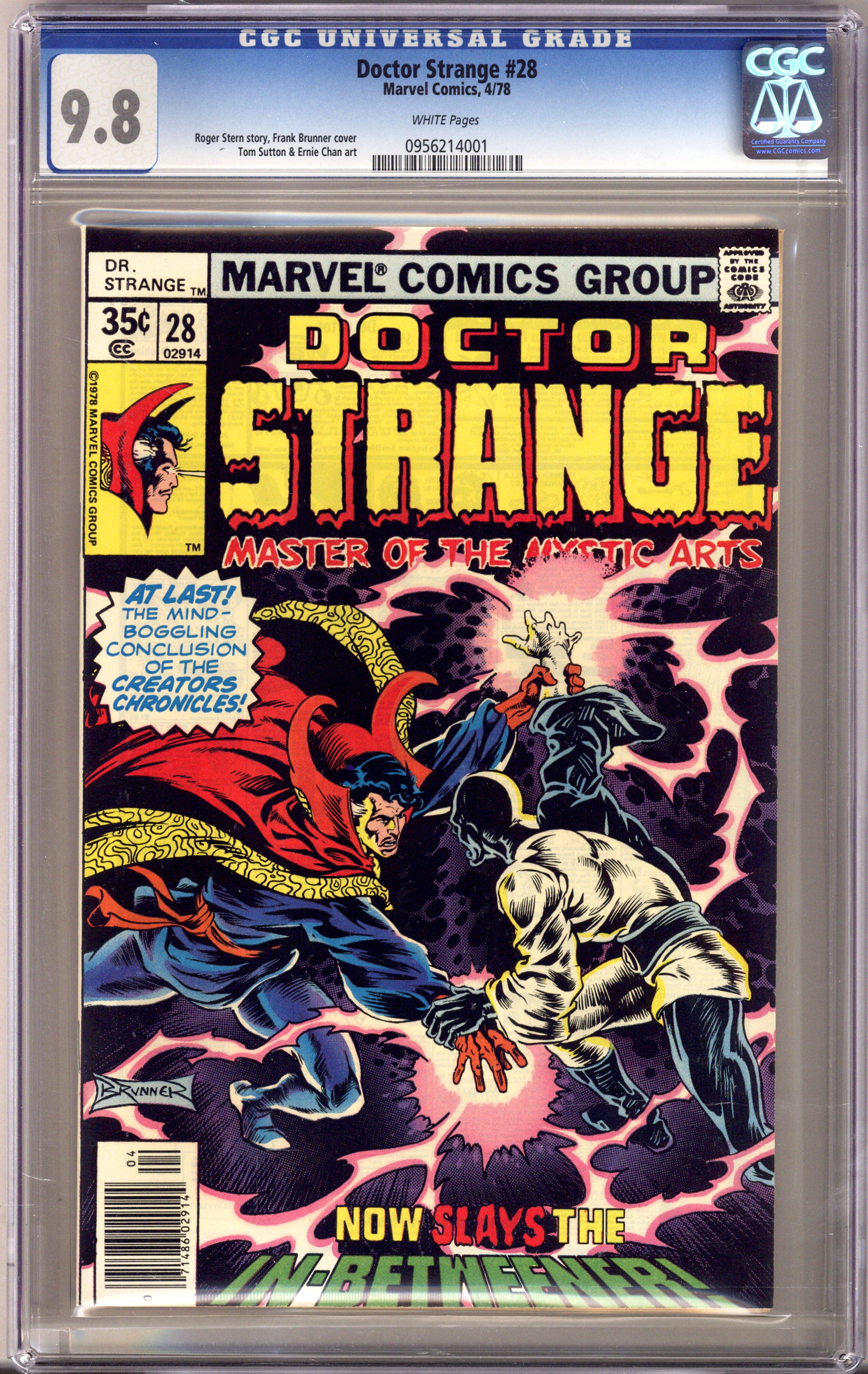 Doctor Strange Vol 2 28 CGC 9.8 (NM/M) (1978) 