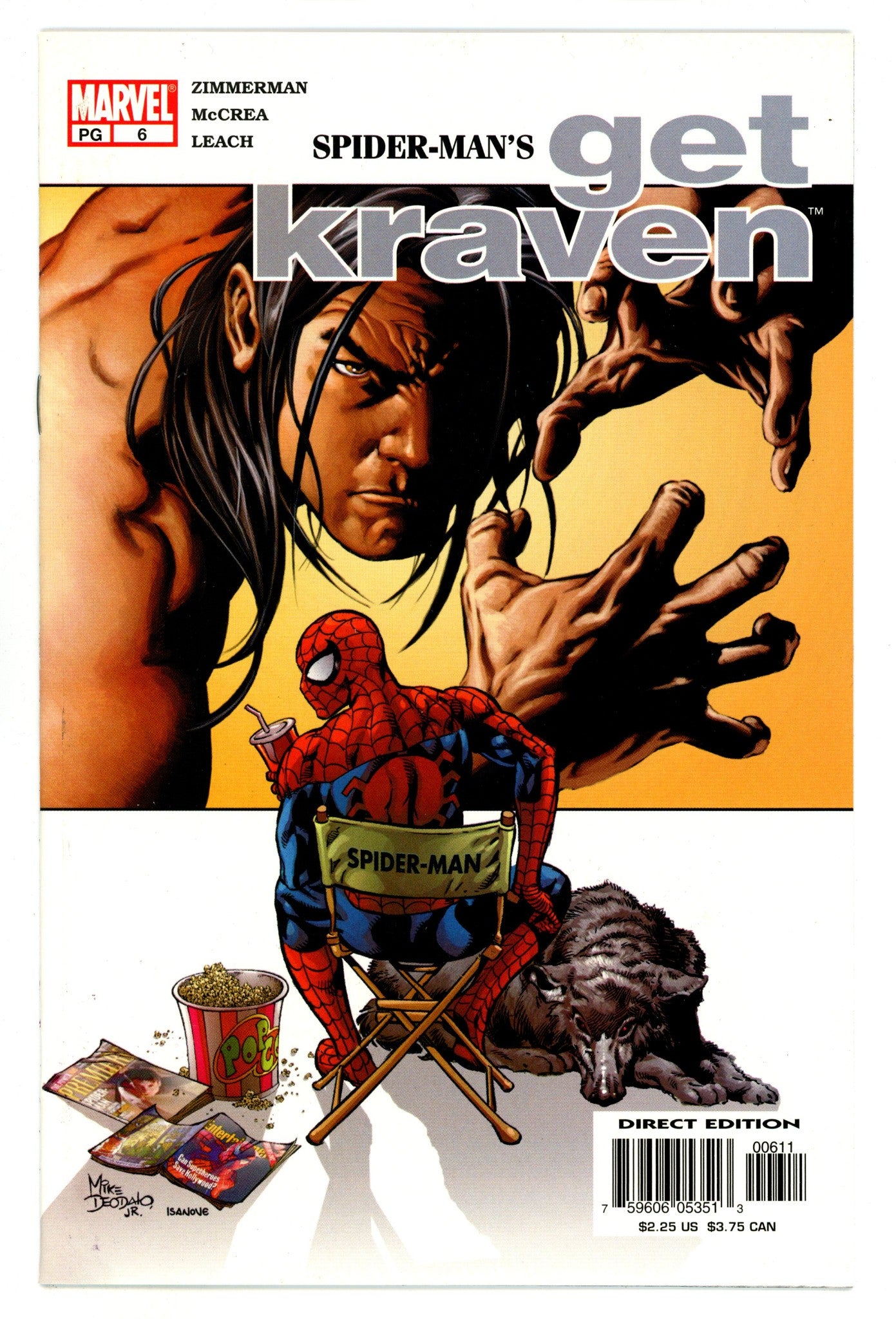 Spider-Man: Get Kraven 6 High Grade (2003) 