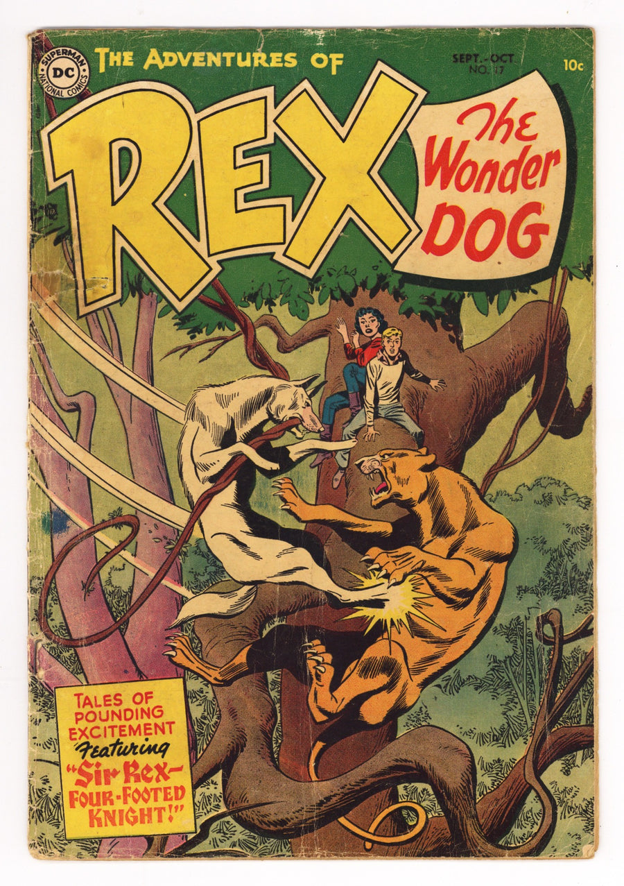The Adventures of Rex the Wonder Dog 17 GD+ (2.5) (1954) 