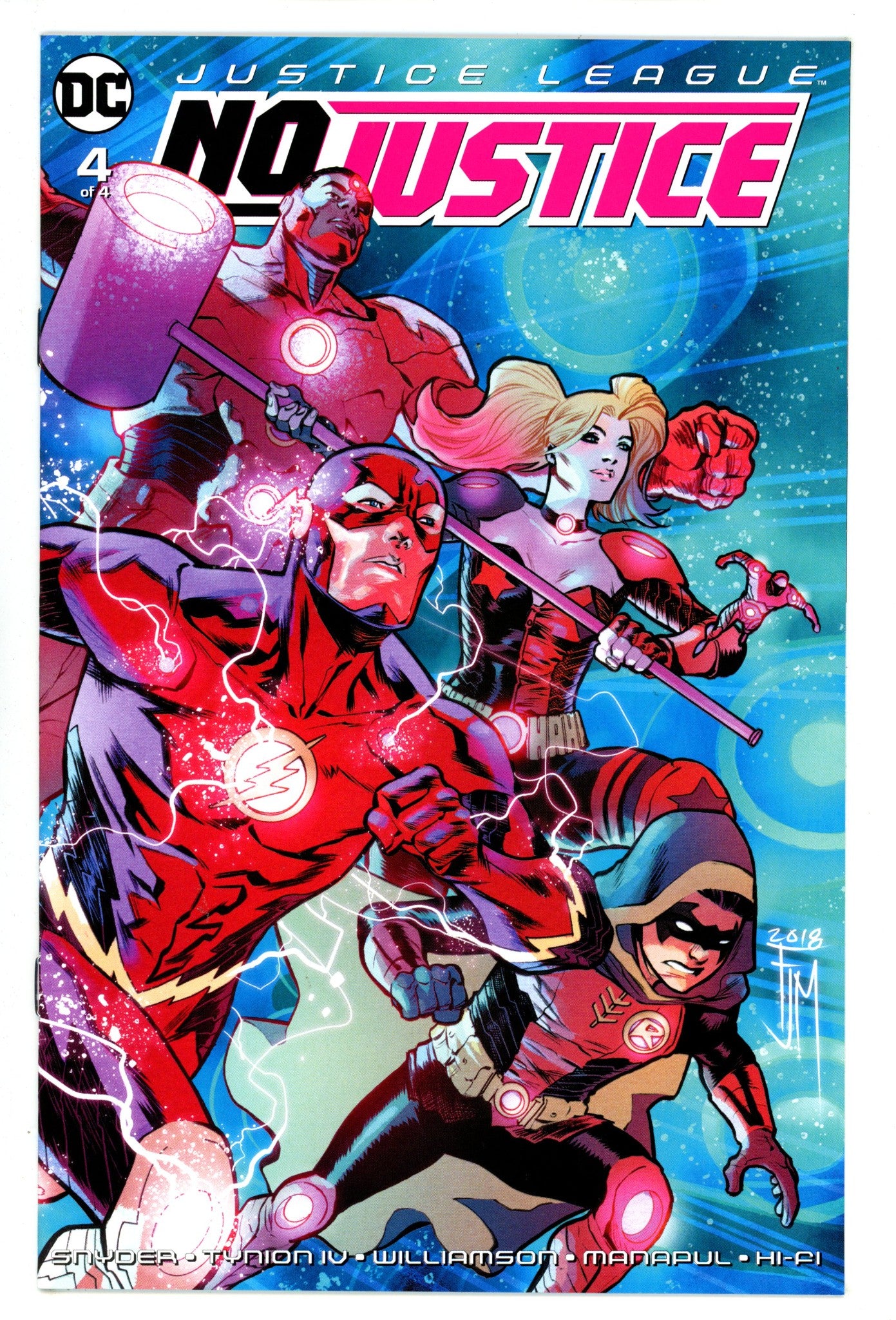 Justice League: No Justice 4 High Grade (2018) 