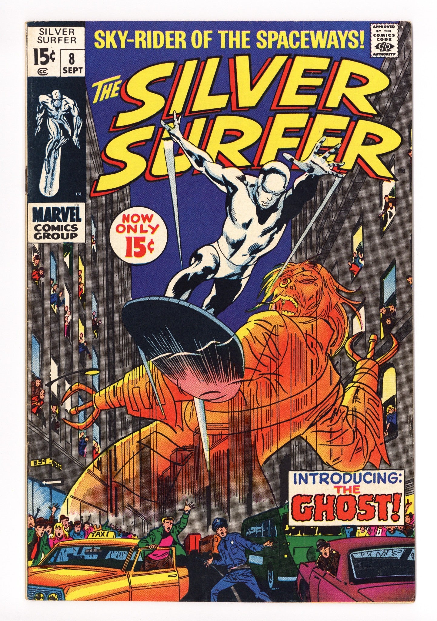 The Silver Surfer Vol 1 8 FN/VF (7.0) (1969) 