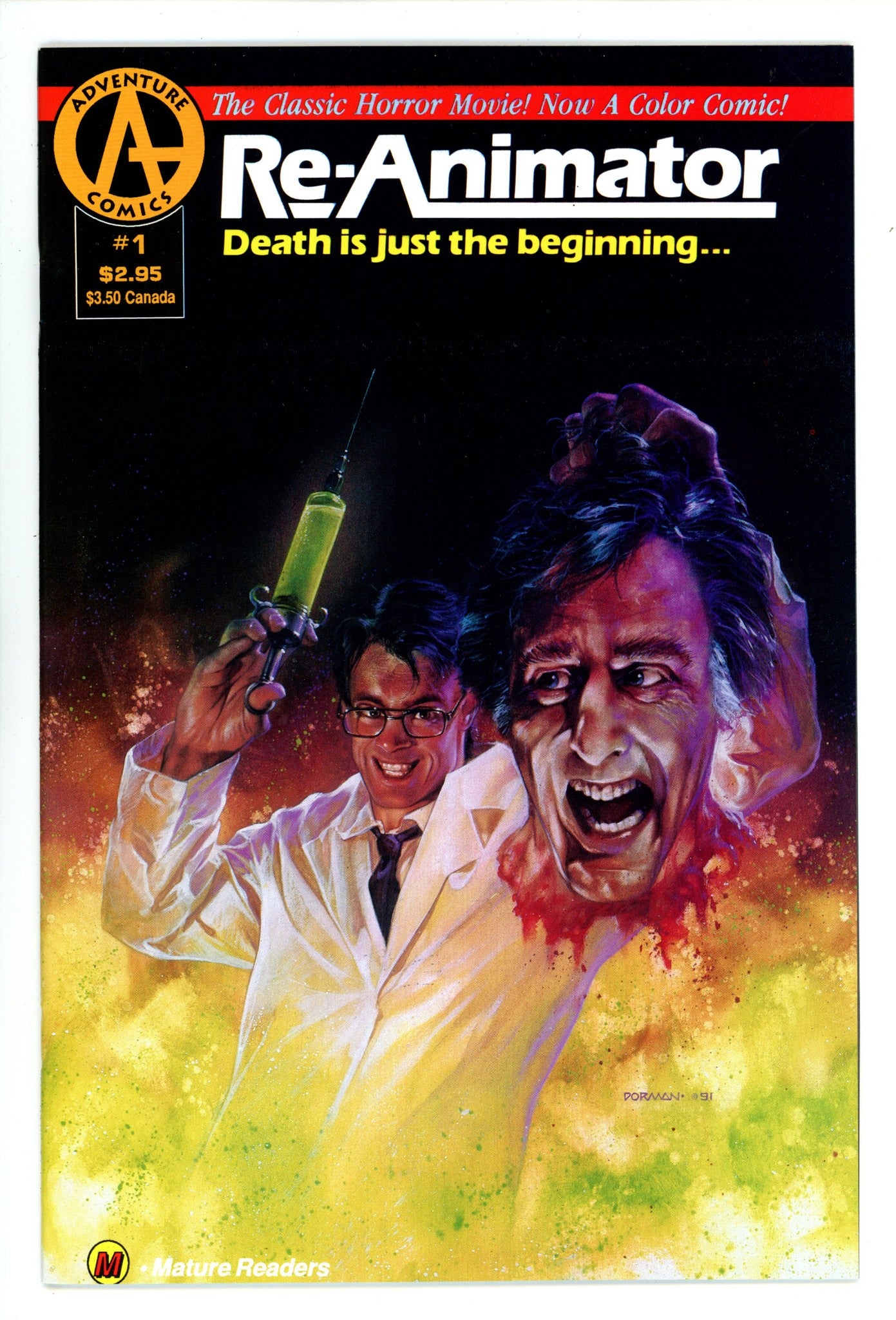 Re-Animator In Full Color 1 VF/NM (9.0) (1991)
