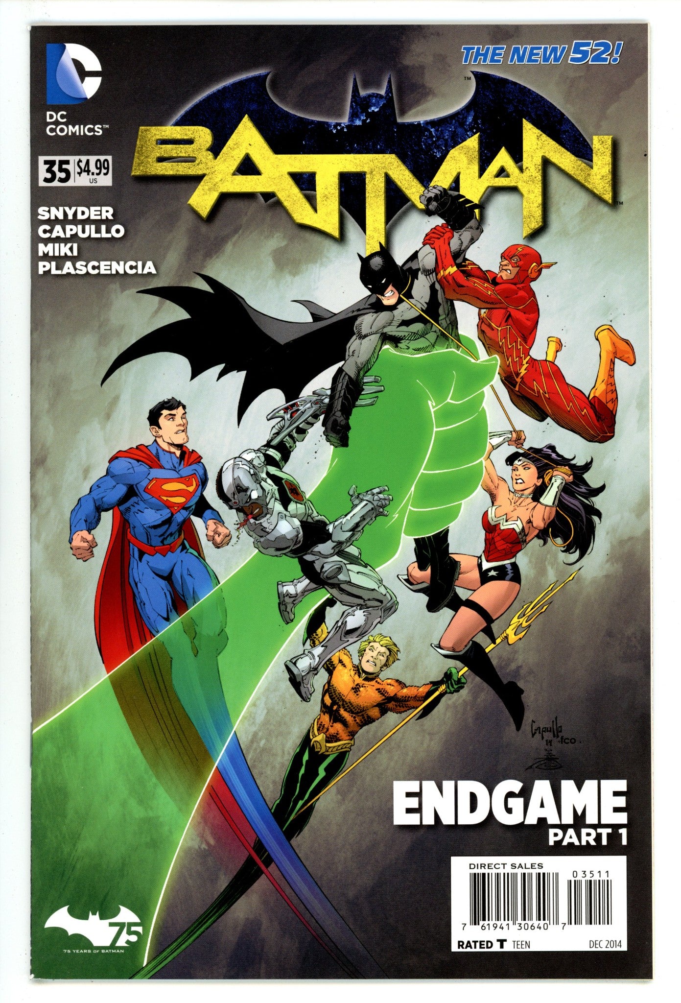 Batman Vol 2 35  Mid Grade   (2014)        