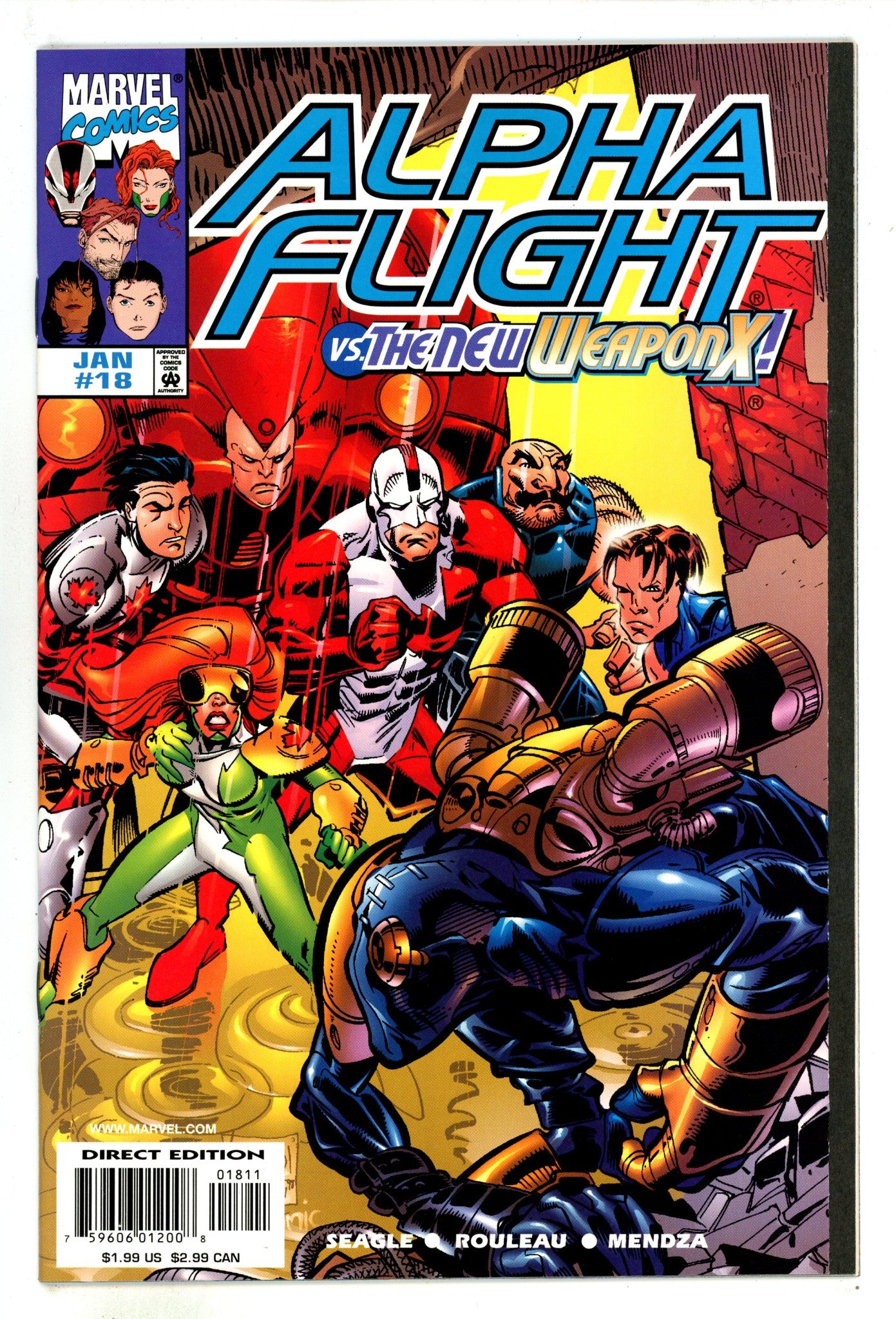 Alpha Flight Vol 2 18 High Grade (1999) 