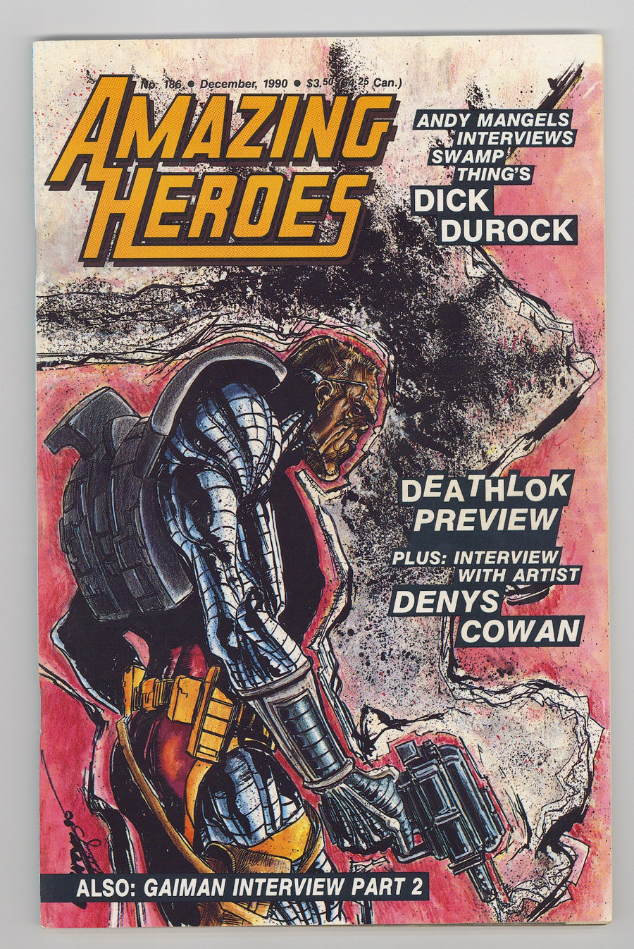 Amazing Heroes 186 VF (8.0) (1990) 