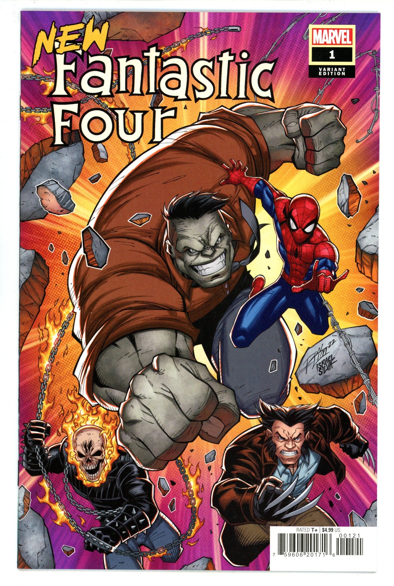 New Fantastic Four 1 High Grade (2022) Lim Variant 