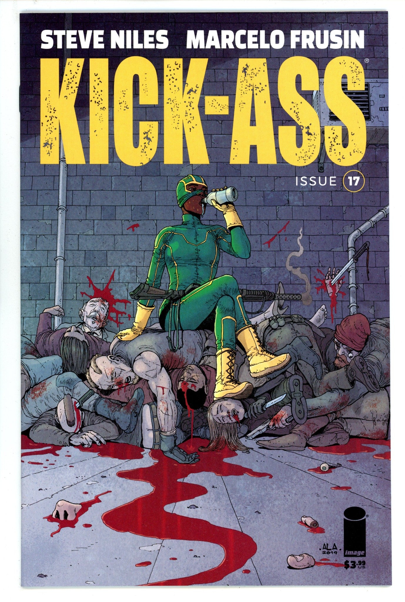 Kick-Ass Vol 4 17 High Grade (2019) Araujo Variant 