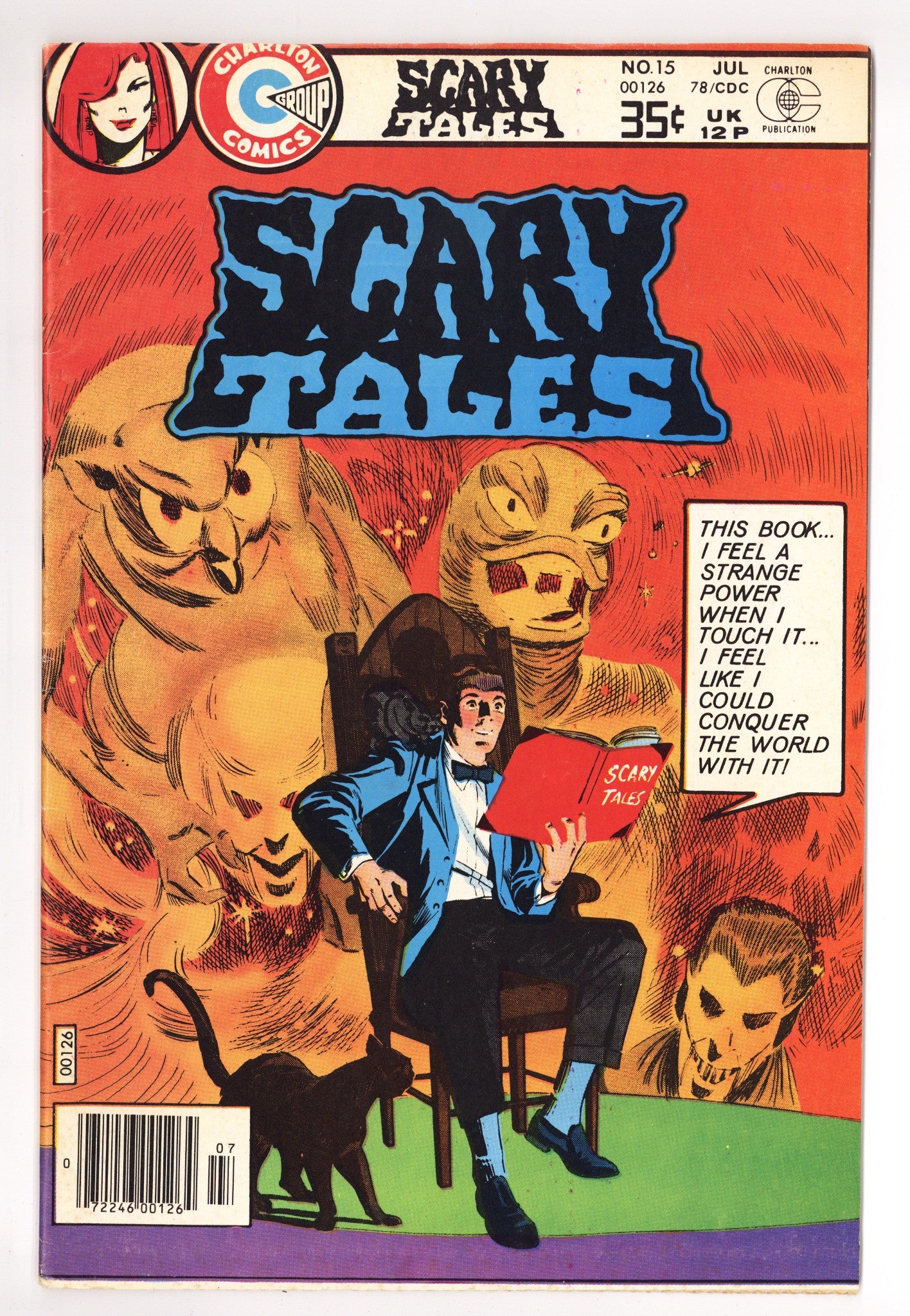Scary Tales 15 Mid Grade (1978) 